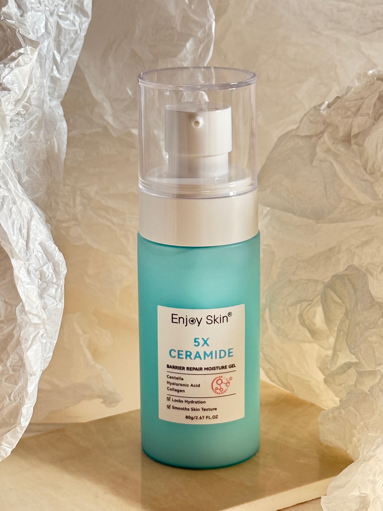 ژل آبرسان برند اینجوی اسکین با تکسچر فلوئید ژل